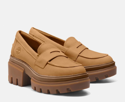 Women Everleigh Loafer Shoe - Medium Beige Full Grain, HK$499 (62% off)