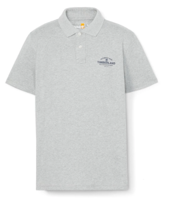 Men Short Sleeve Polo Shirt - Medium Grey Heather, HK$299 (50% off)