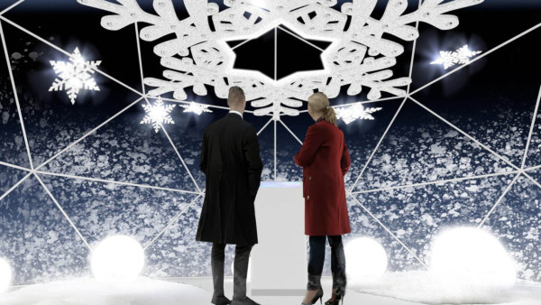 東京巨蛋城2024冬季燈光秀TOKYO SNOW DOME CITY！巨大聖誕樹、浪漫雪花打卡 