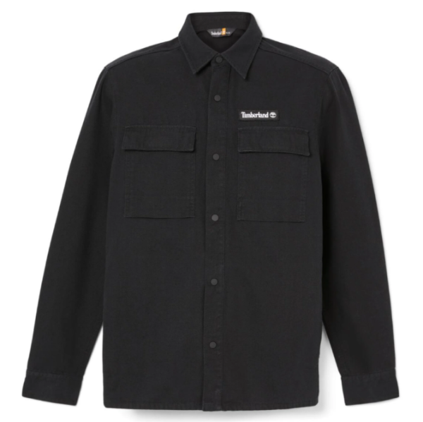 Unisex Long Sleeve Utility Overshirt - Black, HK$319 (65% off)