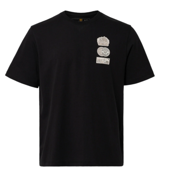 Unisex Badge Tee - Black, HK$179 (50% off)