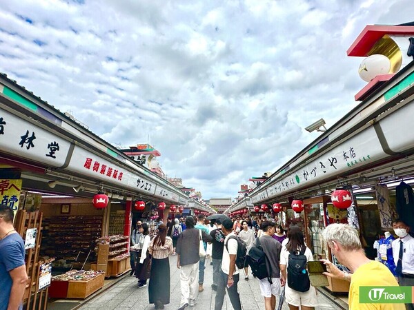 淺草仲見世通(韋珈萱攝) 淺草仲見世通(韋珈萱攝)