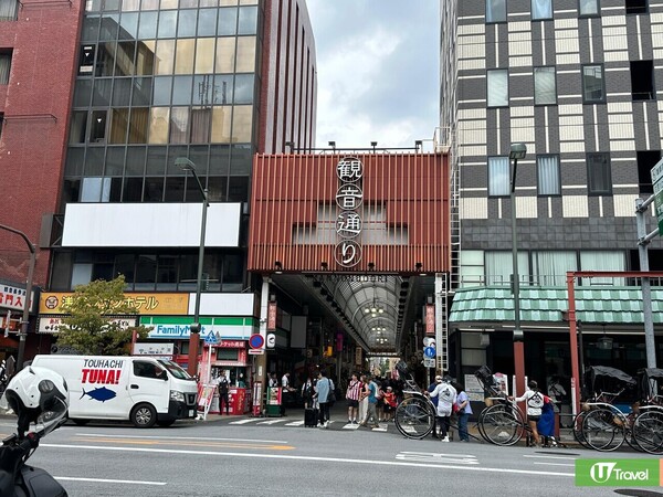 淺草站一出(韋珈萱攝) 淺草站一出(韋珈萱攝)