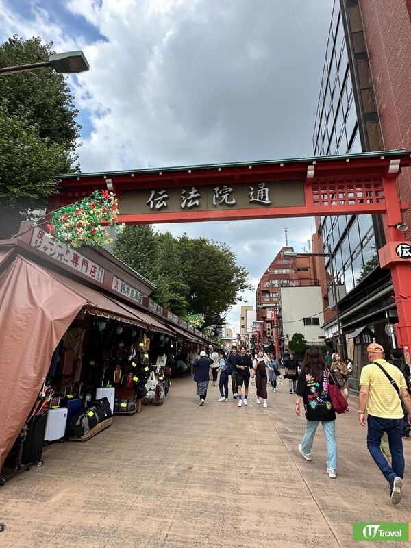 淺草伝法院通(韋珈萱攝) 淺草伝法院通(韋珈萱攝)