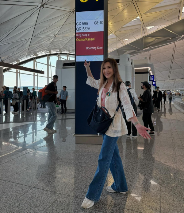 江嘉敏曬外遊相上圍突然升級？ 網友力勸唔好再剪短髮 