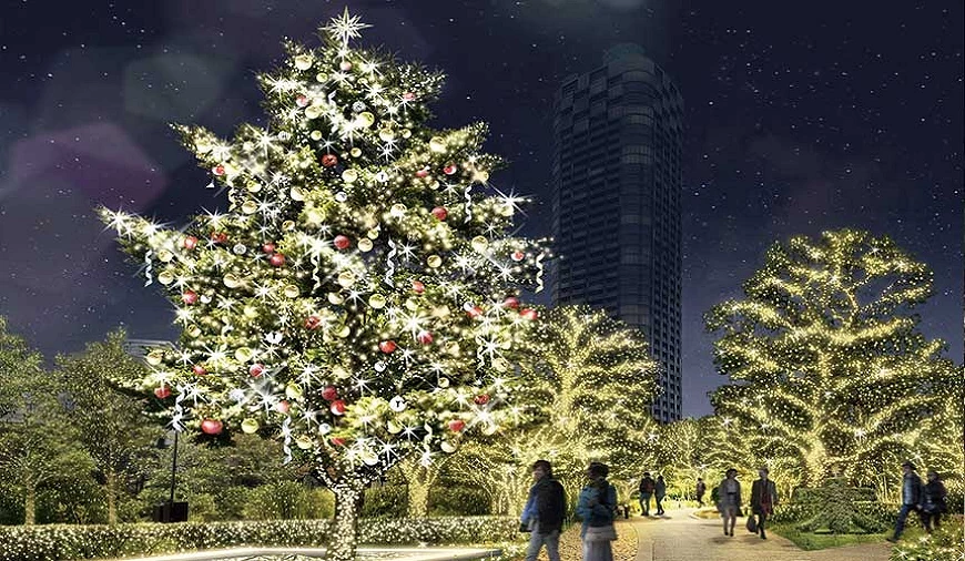 六本木「MIDTOWN CHRISTMAS 2024」（圖片來源︰東京ミッドタウンマネジメント株式会社）