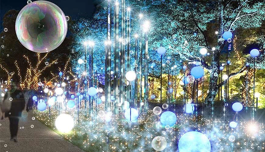 六本木「MIDTOWN CHRISTMAS 2024」（圖片來源︰東京ミッドタウンマネジメント株式会社）