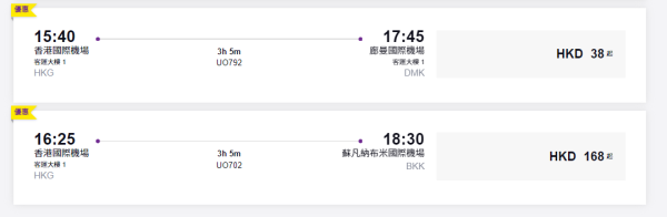 HK Express推泰國機票優惠！飛曼谷、8飛布吉！多日子選擇 