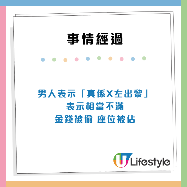 港男大家樂用「一毫子」霸位！怒斥取餐後被偷錢 網民：下次擺呢樣包冇人爭