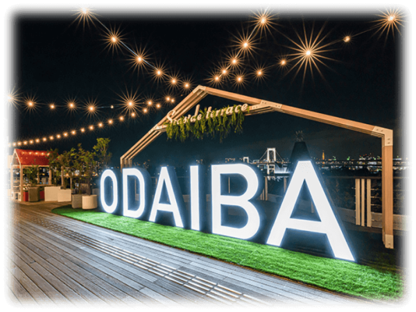 お台場イルミネーション「YAKEI」（圖片來源︰デックス東京ビーチ官網）