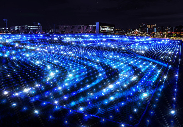 大井競馬場燈光秀「TOKYO MEGA Illumination 2024-2025」（圖片來源︰大井競馬場官網）