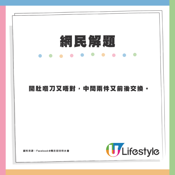 另類拼圖？超市買魚要求店員切件 砌唔返原型遭恥笑：無跟說明書