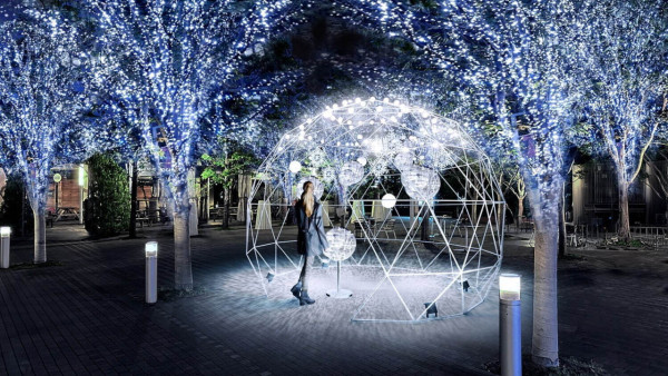 「TOKYO SNOW DOME CITY」冬季燈光秀