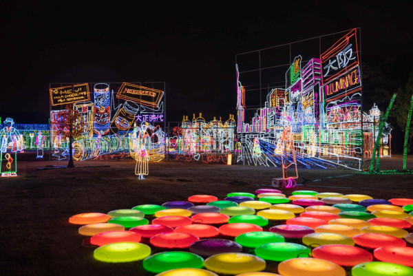 大阪城Illuminage 2024（圖片來源︰illuminagegroup.com）