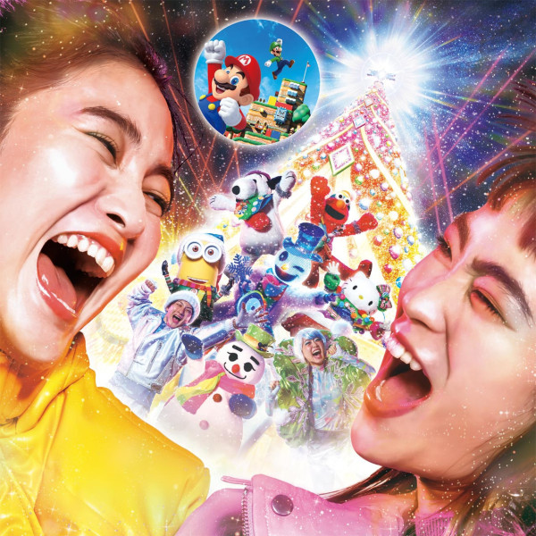 大阪環球影城 USJ 「NO LIMIT ! Christmas」（圖片來源︰大阪環球影城 USJ官網）