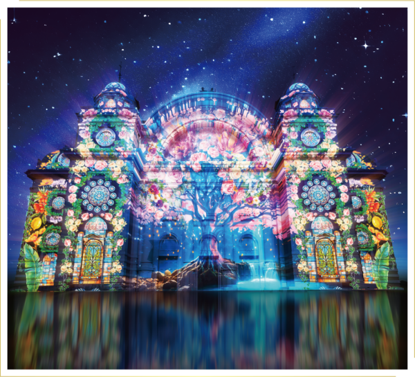 大阪光之饗宴——大阪光之饗宴（圖片來源︰hikari-kyoen.com）