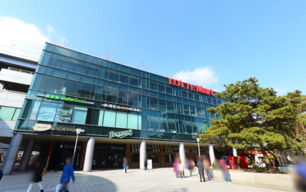 韓國樂天超市（圖片來源：Naver Map）