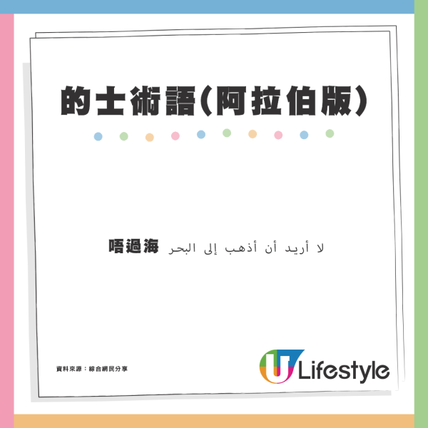 阿拉伯版「的士術語」熱爆全城！唔過海、唔識路點講？網民拆解廣東話讀音