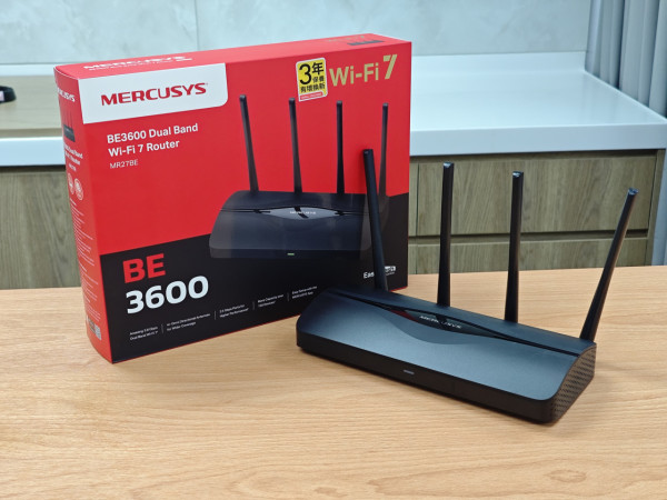 Mercusys MR27BE BE3600 實測！全港最平 Wi-Fi 7 Router！