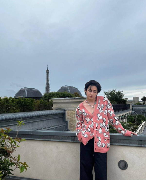 MZ世代票選「最帥K-Pop男偶像」第7位 BTS防彈少年團 V