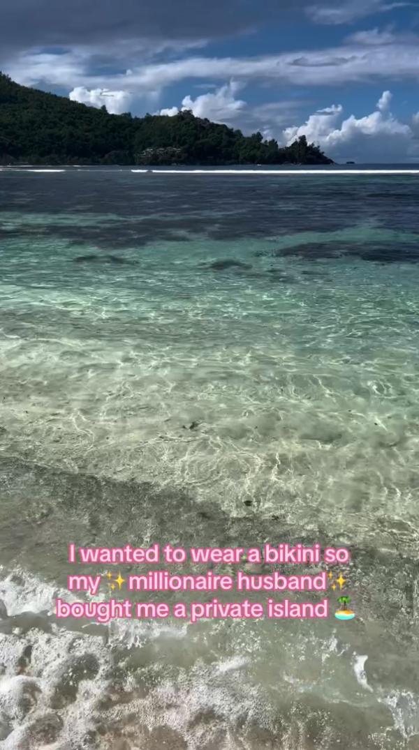 杜拜老公買下一座島只為妻能安心著Bikini 妻親揭驚人高價！ 