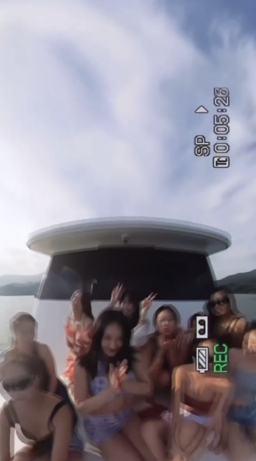 陳瀅大搞遊艇派慶生 陳瀅大搞遊艇派慶生