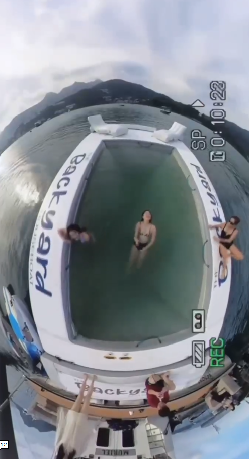 陳瀅大搞遊艇派慶生 陳瀅大搞遊艇派慶生