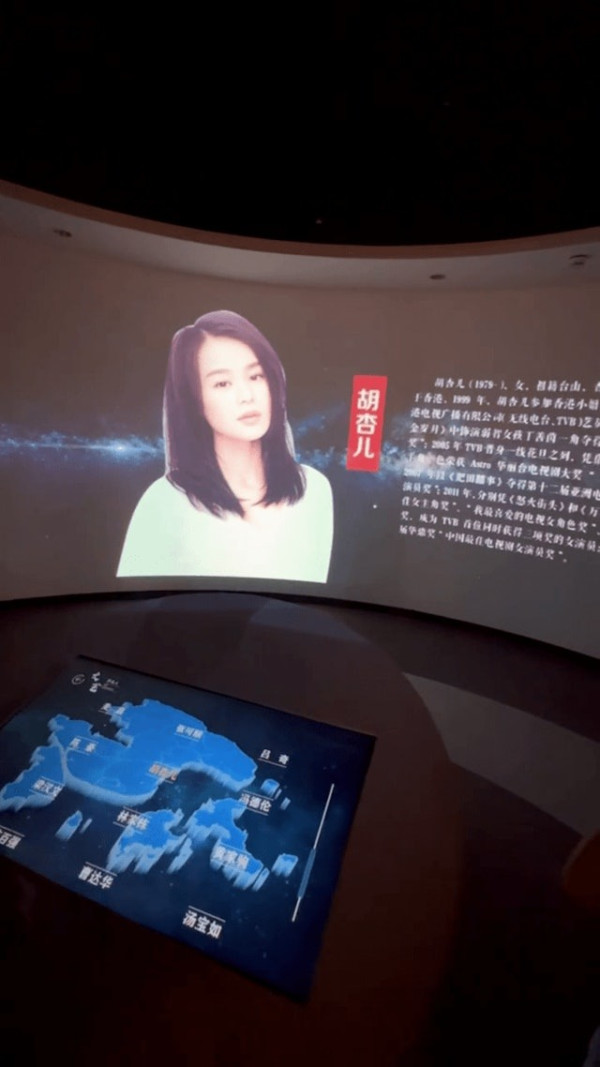 胡杏兒成台山博物館「展品」感榮幸 原來呢2位視帝視后都係佢同鄉 