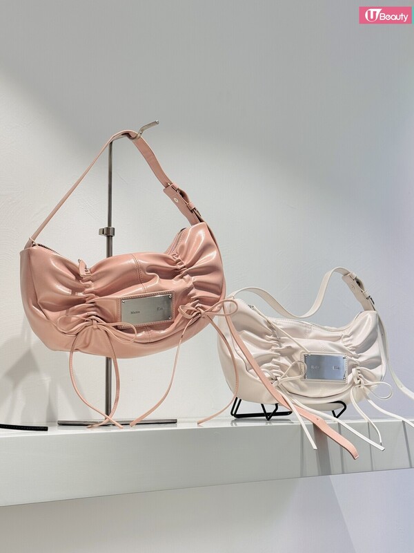 Half Shirring Ribbon Round Bag / HK$990