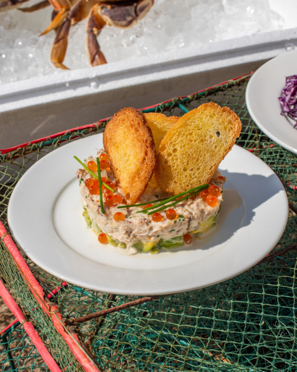 Pici大閘蟹粉手工意粉回歸！　蟹肉麵包卷／蟹肉三文魚籽牛油果沙律