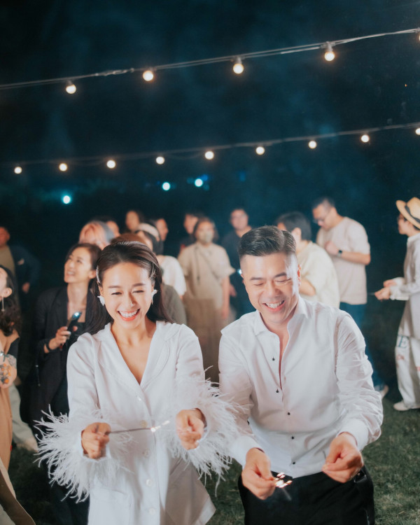 黃心穎公開婚禮花絮