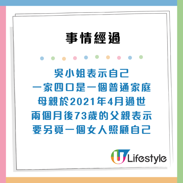 東張西望｜何伯事件2.0！亡妻後極速帶小三入屋 扣起女兒600萬存款兼逼遷！