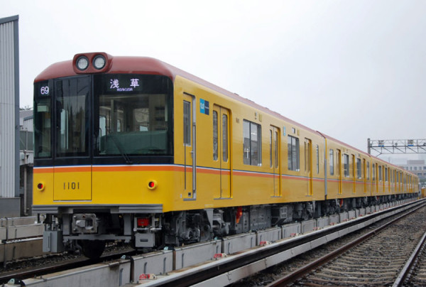 銀座線（圖片來源：日本車輌製造株式会社）