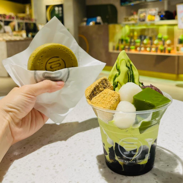 一〇八抹茶茶廊(圖片來源:Facebook@108 MATCHA SARO 一〇八抹茶茶廊 Taiwan) 一〇八抹茶茶廊(圖片來源:Facebook@108 MATCHA SARO 一〇八抹茶茶廊 Taiwan)