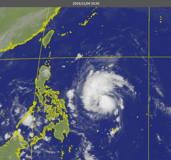 颱風銀杏|天文台將於今日12點40分發出一號戒備信號 附最新預測路徑