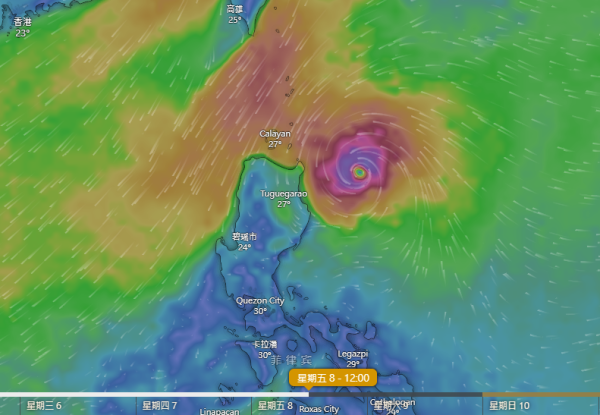 颱風銀杏|天文台將於今日12點40分發出一號戒備信號 附最新預測路徑