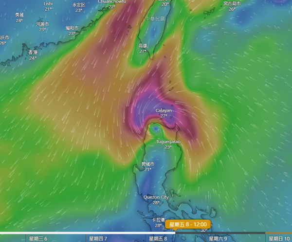 颱風銀杏|天文台將於今日12點40分發出一號戒備信號 附最新預測路徑