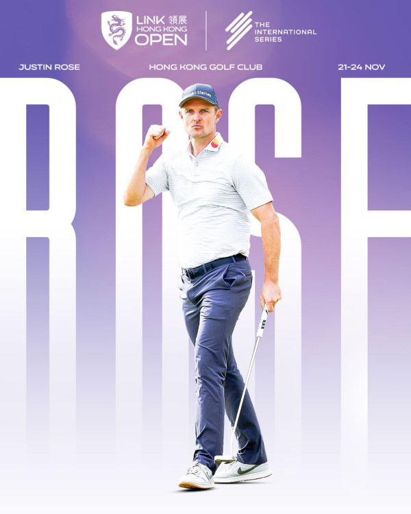 羅斯（Justin Rose）Hong Kong Open@FB圖片