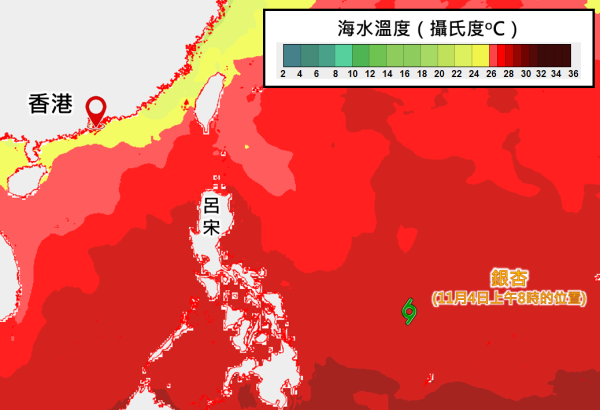 逼近香港！颱風銀杏將升級變強颱風 天文台：對港影響視乎2大因素