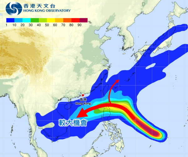 逼近香港！颱風銀杏將升級變強颱風 天文台：對港影響視乎2大因素