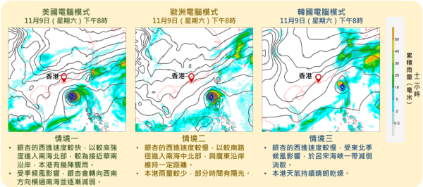 逼近香港！颱風銀杏將升級變強颱風 天文台：對港影響視乎2大因素