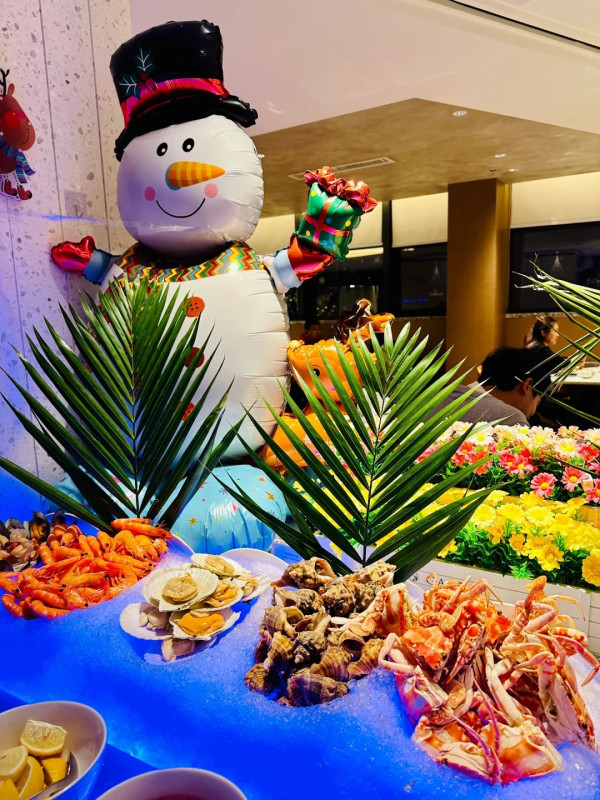 深圳寶安福朋喜來登酒店自助餐（圖片來源：小紅書@粥寶愛喝粥）