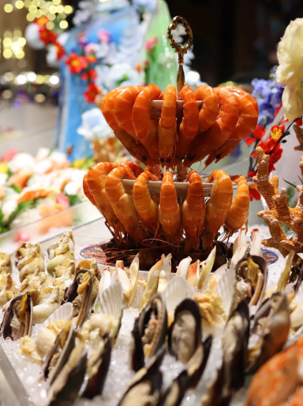 深圳綠景酒店自助餐（圖片來源：小紅書@深圳綠景酒店）