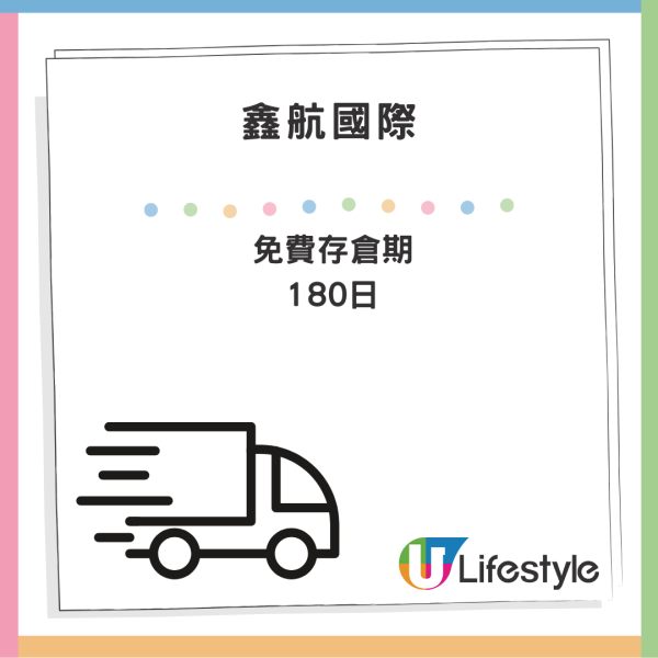 鑫航國際集運收費詳情