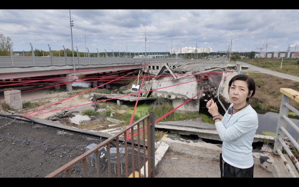 戰場上｜黎芷珊到訪烏克蘭首都基輔周邊戰場 七人家庭冬天瑟縮地下室避難兩星期