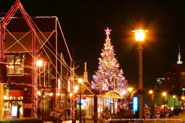 送4天亞洲旅遊SIM卡!北海道必去!函館聖誕夢幻節2024 浪漫聖誕市集/花火大會