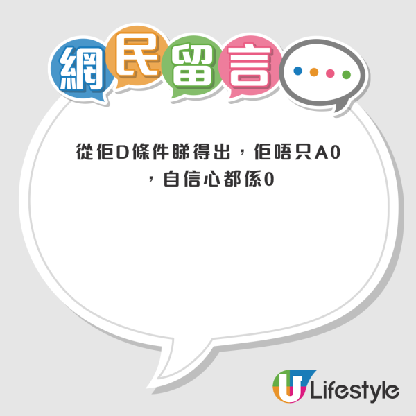 30歲A0港男列19大擇偶條件！要大學畢業但唔鍾意太高學歷？網友：白雪公主都滿足唔到