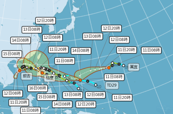 颱風桃芝|天文台今晚11點10分改發8號烈風信號 至少維持至明早10點 附天文台最新資訊