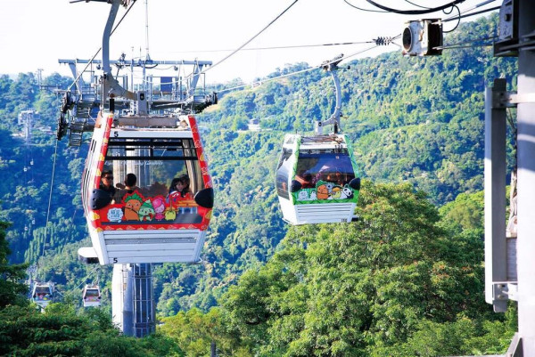 貓空纜車（圖片來源︰臺北市政府觀光傳播局）