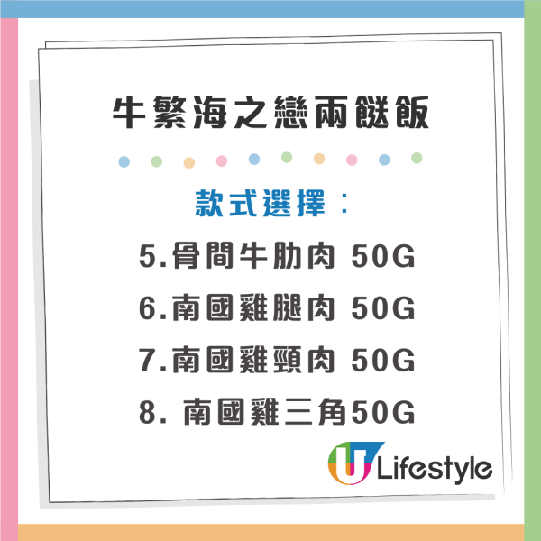 日式燒肉店牛繁推出燒肉兩餸飯$58起！十多款菜色任均選擇／任飲任食